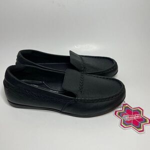 New Rocky Women’s Black Leather Loafers 8